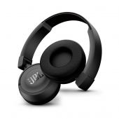 Casti audio on-ear cu microfon JBL T450, Bluetooth, Black