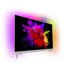 Televizor OLED Philips 55POS901F, 138 cm, Ultra HD, 4K dot cu Android 6.0, Quad Core