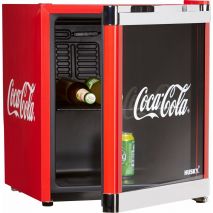 Mini Frigider Husky Coolcube HUS-CC 165 Coca-Cola, Capacitate 50 L, Clasa A+, H 51 cm, Rosu