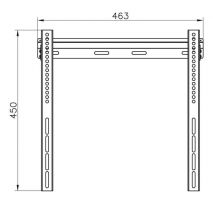 VIVANCO Suport Tv Ultra Slim WF 4035