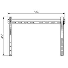 VIVANCO Suport Tv Ultra Slim WF 5550