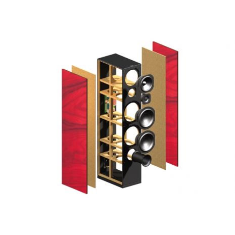 Boxe Stereo Indiana Line Diva 665