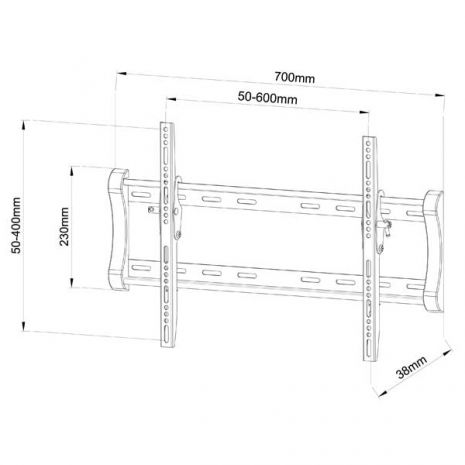 VIVANCO Suport Tv Inclinabil WT 5550