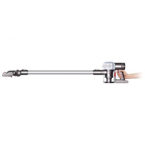 Dyson V6 Slim Pro, 2 Tier Radial cyclone, 100 AirWatts, 22.2 V, 0.4l, Autonomie 20 min , Alb/Gri