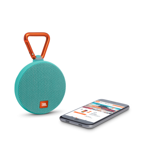 Boxa portabila JBL Clip 2 Bluetooth, Turcoaz