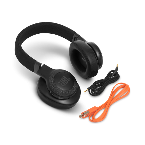 Casti audio on-ear JBL E55BT, Bluetooth, Black