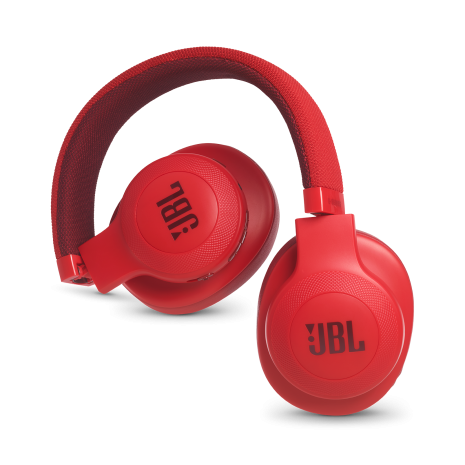 Casti audio on-ear JBL E55BT, Bluetooth, Red