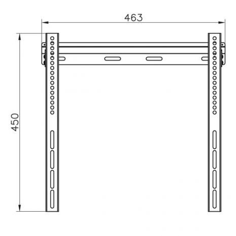 VIVANCO Suport Tv Ultra Slim WF 4035