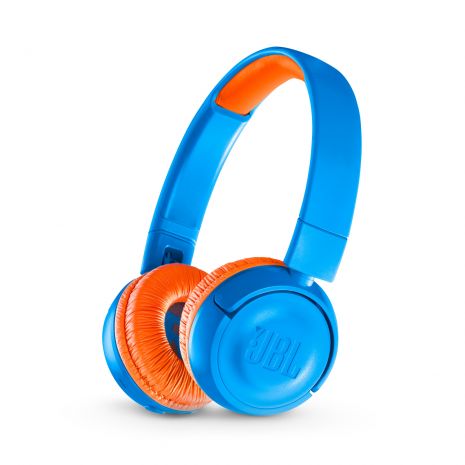 JBL JR300BT, Casti on ear Wireless, Bluetooth, Kids, Rocker Blue