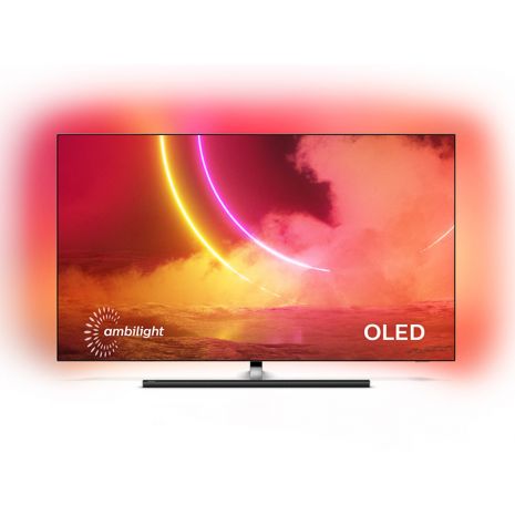 lunch core God Televizor OLED Philips 55OLED865, Smart TV 4K Ulra HD, Android TV, Ambilight,  1 cm, negru