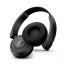 Casti audio on-ear cu microfon JBL T450, Black