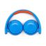 JBL JR300BT, Casti on ear Wireless, Bluetooth, Kids, Rocker Blue