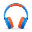 JBL JR300BT, Casti on ear Wireless, Bluetooth, Kids, Rocker Blue