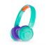 JBL JR300BT, Casti on ear Wireless, Bluetooth, Kids, Turcoaz